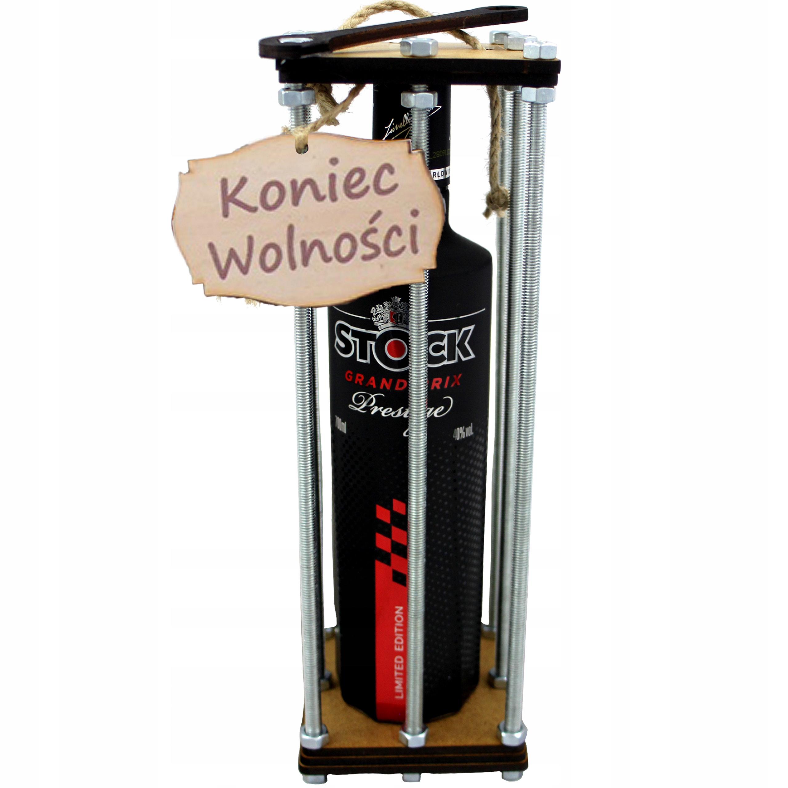 

Klatka alkohol na Wieczór Kawalerski