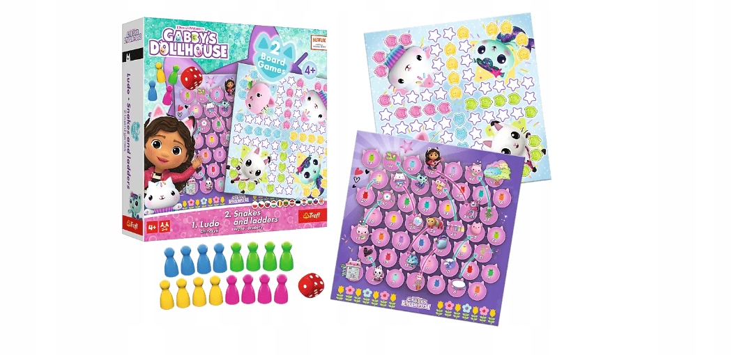 GRA 2W1 CHIŃCZYK WĘŻE I DRABINY GABBY'S 02590