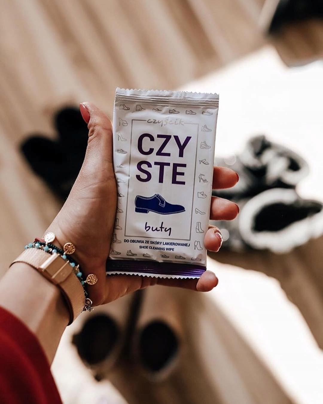 CHUSTECZKI DO CZYSZCZENIA DO BUTÓW ZE SKÓRY LAKIEROWANEJ 10szt EAN (GTIN) 5903715139797