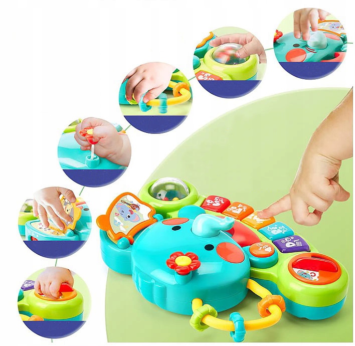 EDUKACYJNE PIANINKO INTERAKTYWNE DLA DZIECI SŁONIK Rodzaj pianinko