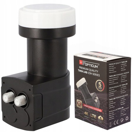 Konwerter Lnb Twin Opticum Red 03H Premium
