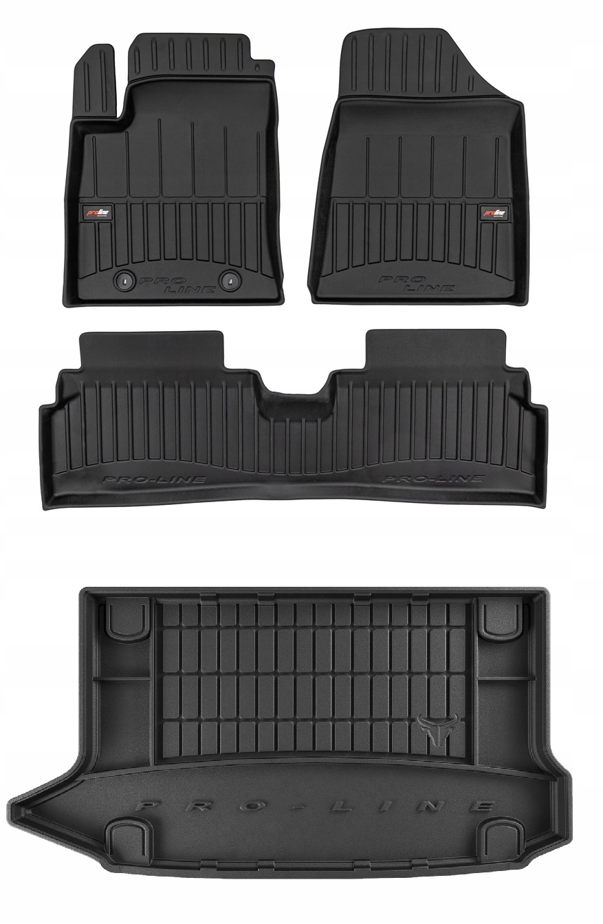 Set 3D gumové rohože Hyundai Kona Electric 2 od 2022- g