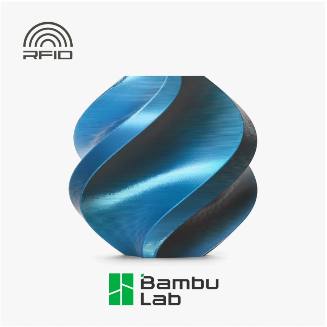 Filament Bambu Lab Pla Silk Dual Color 1,75mm 1kg z szpulą Phantom Blue