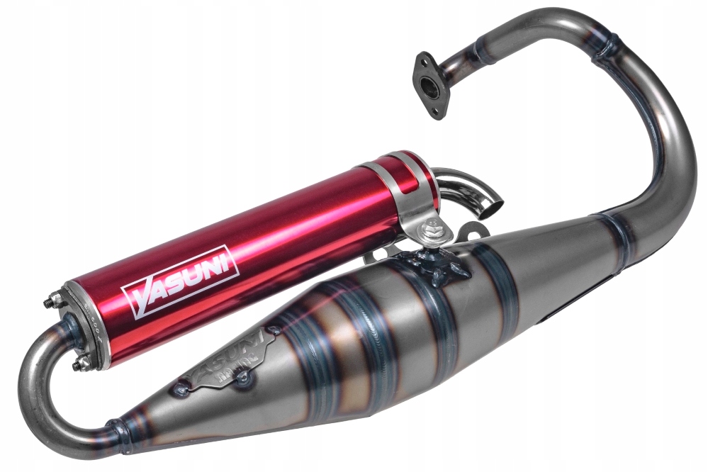 Výfuk Yasuni z hliníka Red, Peugeot Speedake Splinter Tkr Trekker Zenith