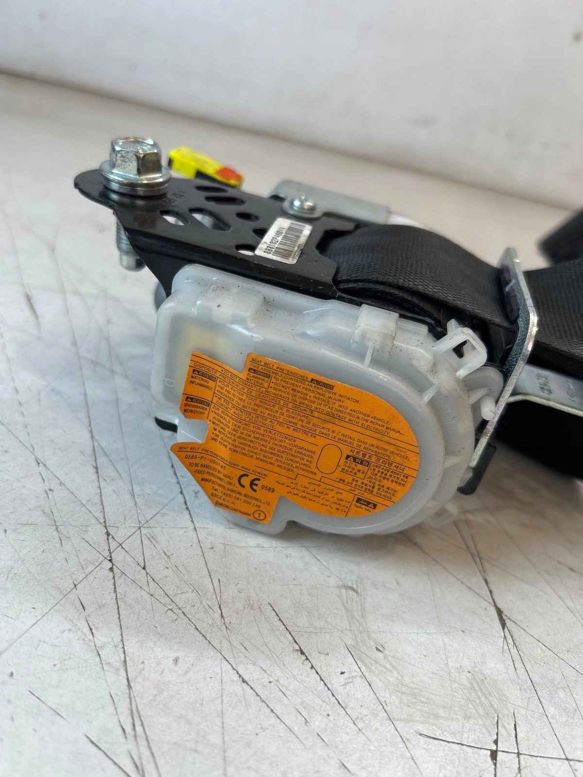 tension belt safety front front left Kia Sorento II lift ANGLIK UK