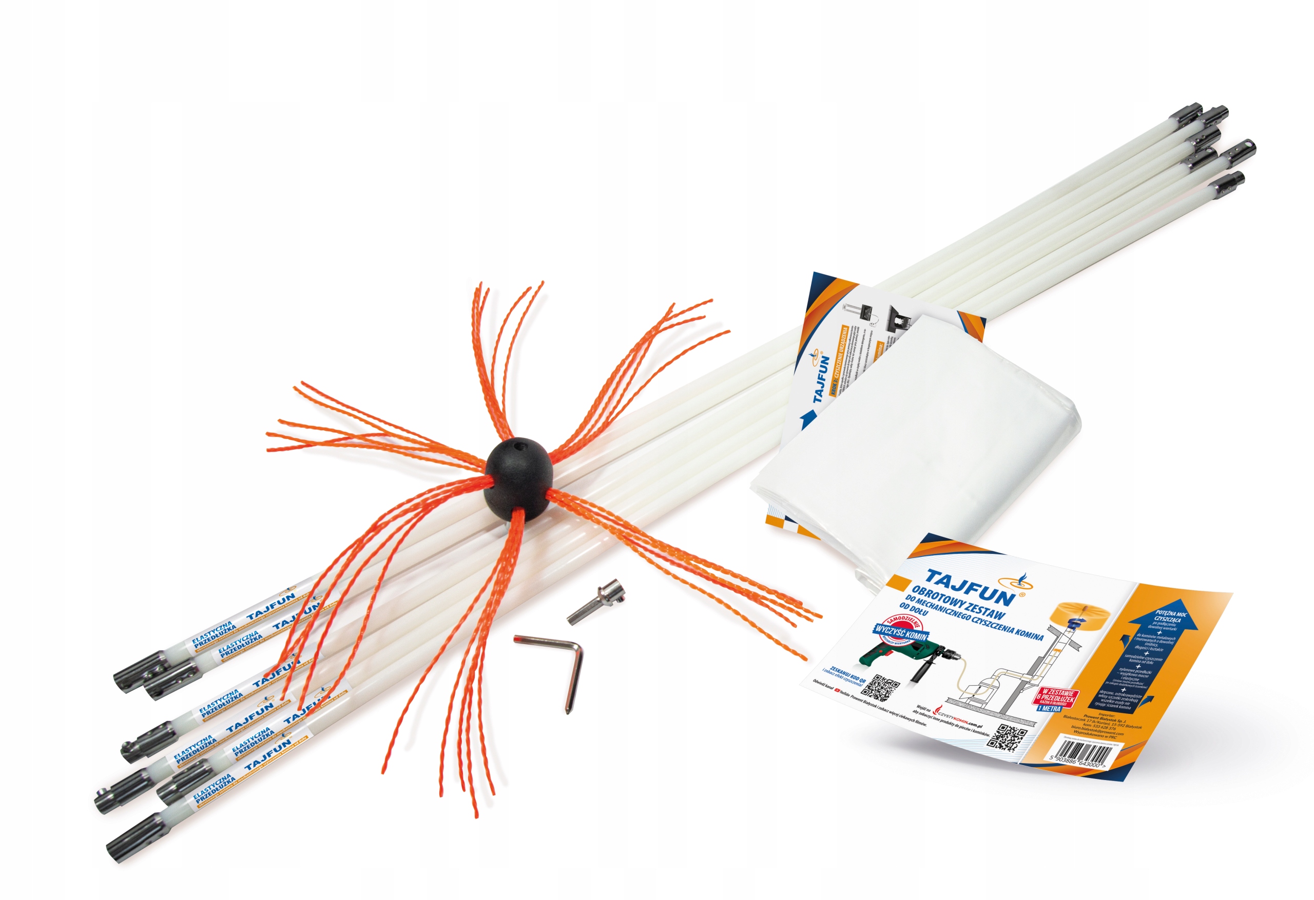 

Szczotka Do Czyszczenia Komin Wiertarkę Tajfun 12m