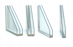 Okno PCV PCW 6-kom Złoty dąb RU+R 2065x735 210x80 Wysokość okna 735 mm