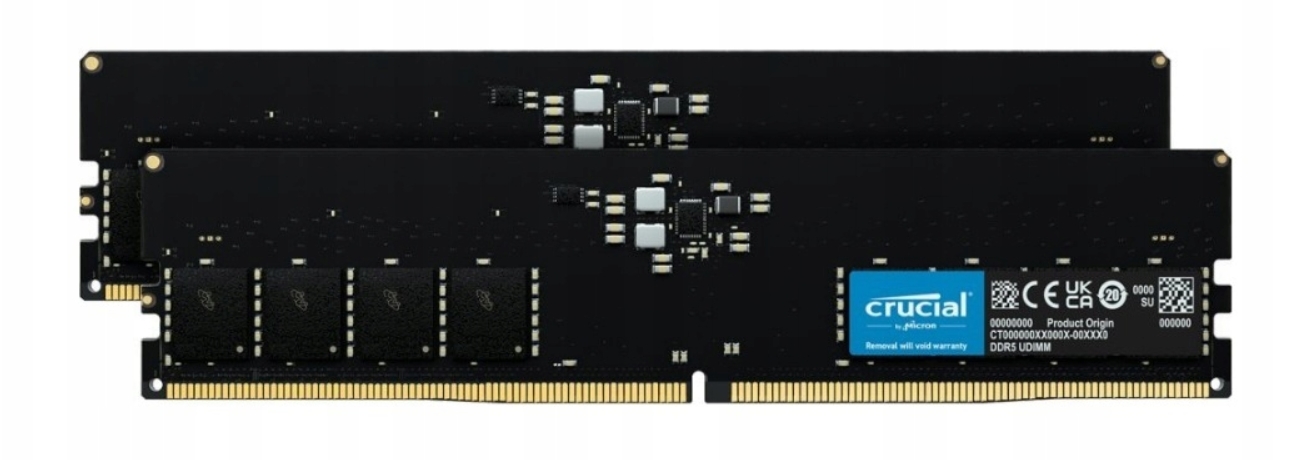 Pamięć Crucial DDR5 32 Gb 5600MHz CL46 CT2K16G56C46U5 2x16GB
