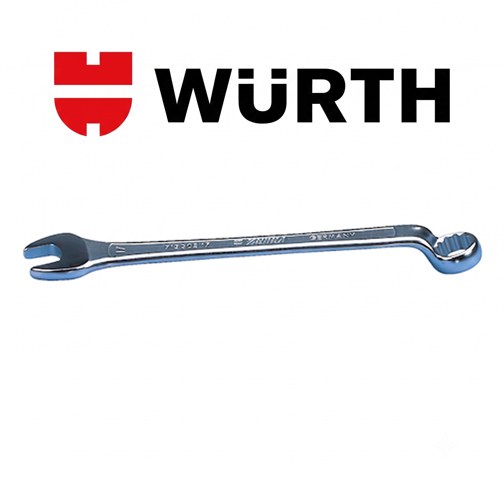 Kľúč očkoplochý ohnutý dlhý 17 mm Würth Din 3113B 071330246