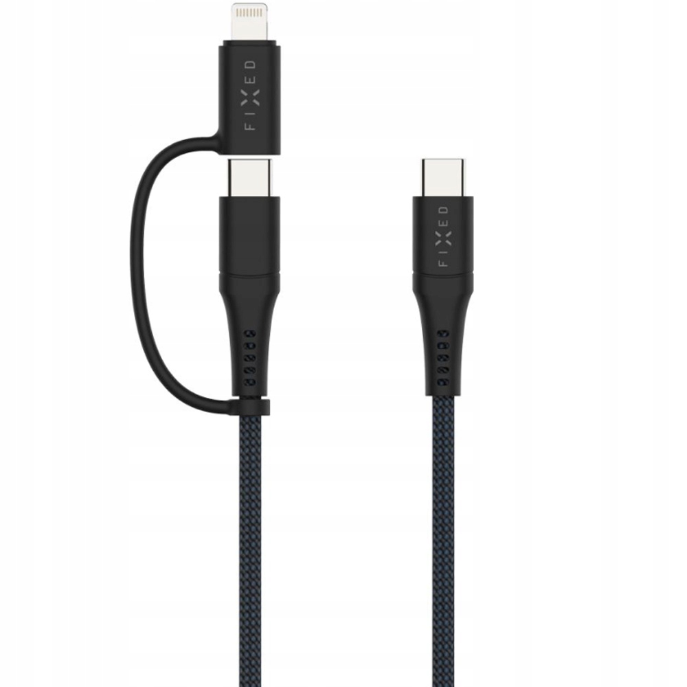 Kabel Fixed Usb typ C Usb typ C 3 m černý