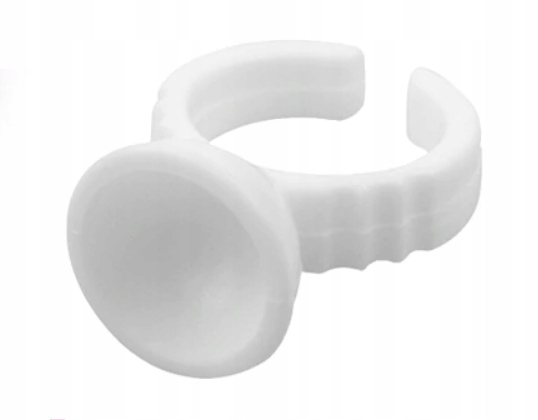 K3 PIERŚCIONKI DO KLEJU PIGMENTU TUSZU RZĘS 100szt Rodzaj pierścionki i wkłady na klej