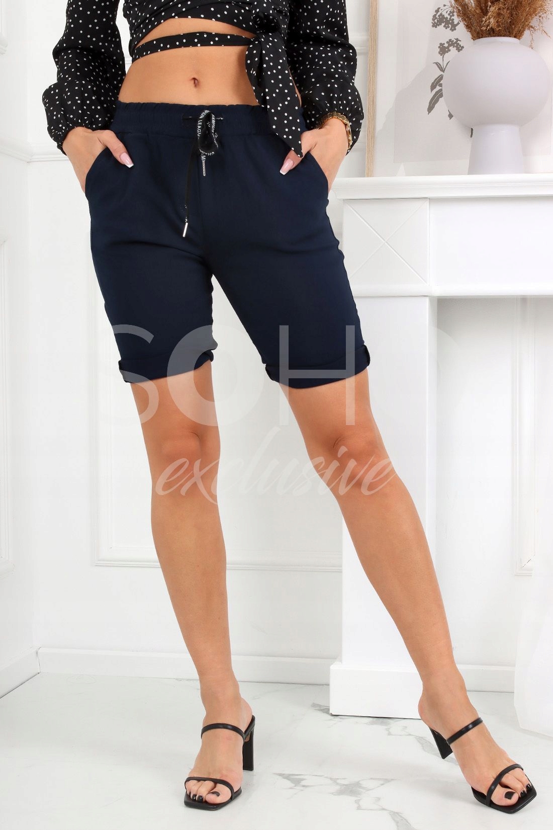 SPODENKI KRÓTKIE WYSOKI STAN KOLORY 36 S 2065 Marka inna