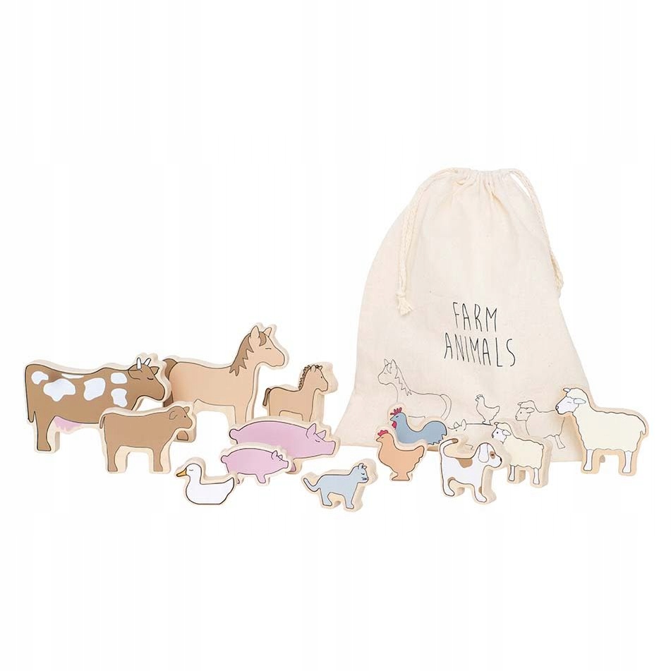 

Jabadabado: Drewniane figurki Farma W7202