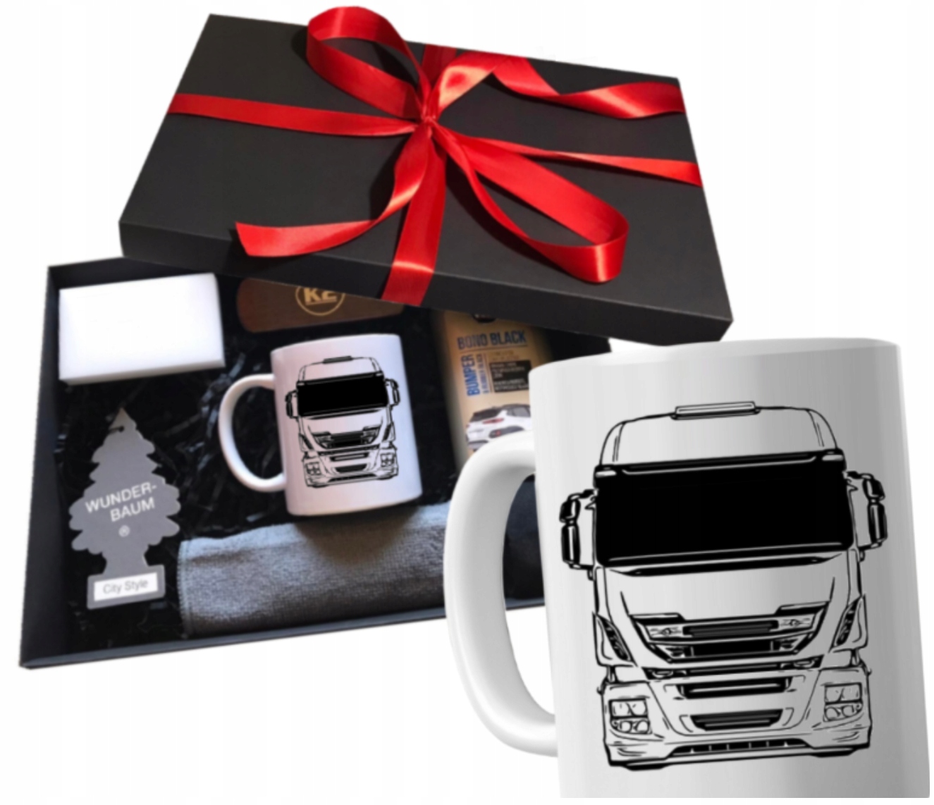 Sada dárek hrnků pro řidiče auta Iveco Tir pro chlapa