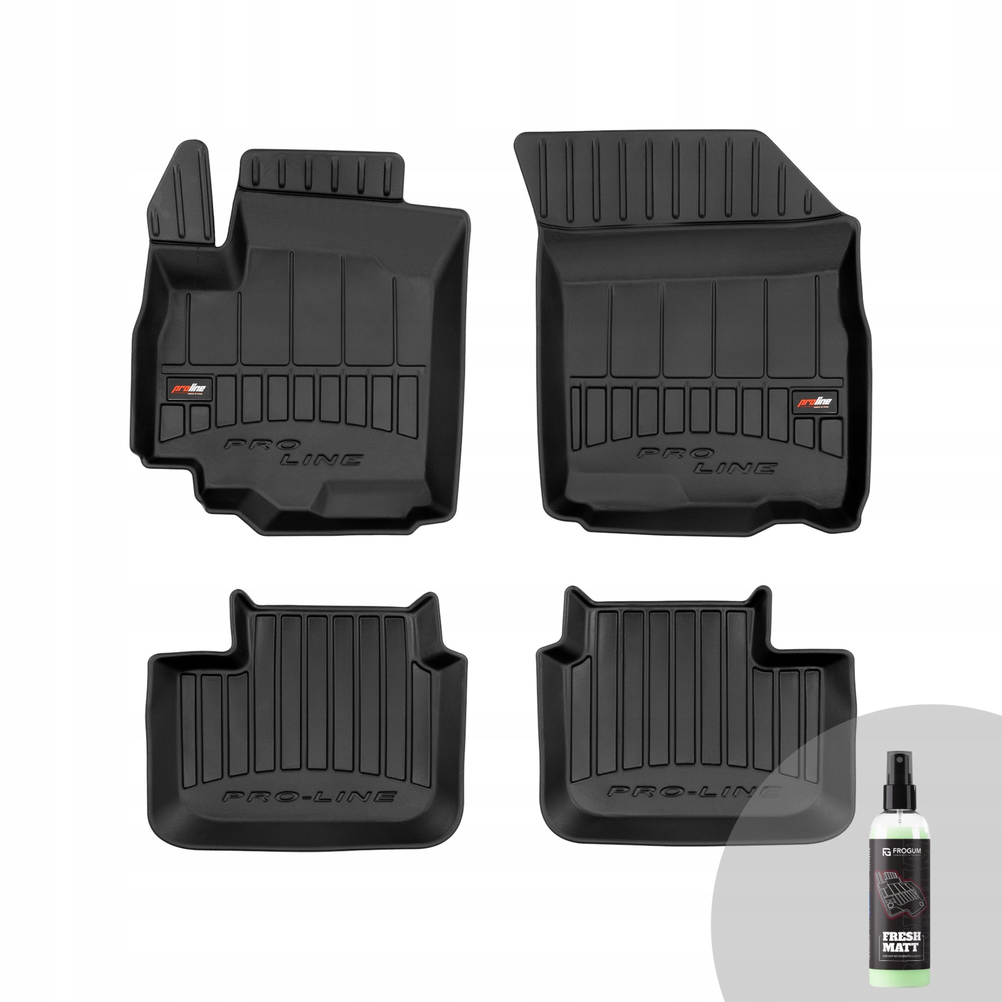 Frogum 3D koberčeky do auta pre Fiat Sedici, Suzuki Swift IV SX4