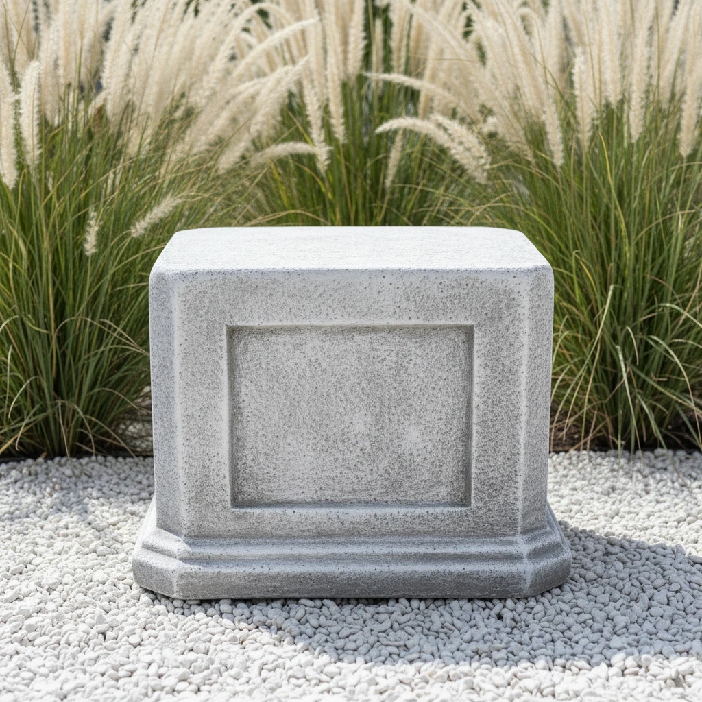 Zahradní figurka sokl H: 32 cm betonová