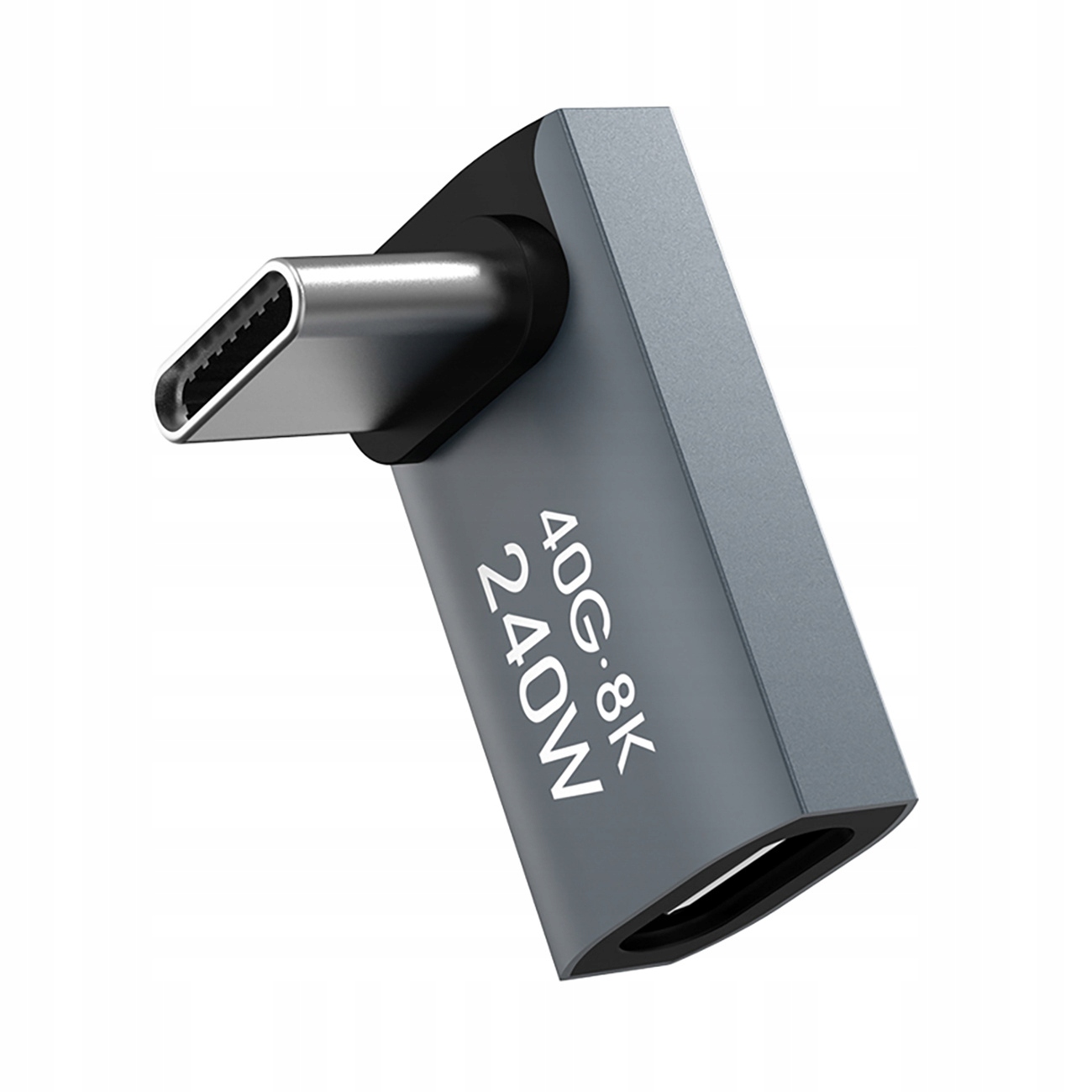 Przejściówka kątowa Wozinsky Wpkf- 01 Usb- C Usb- C 40Gb/ s 240W 8K Otg