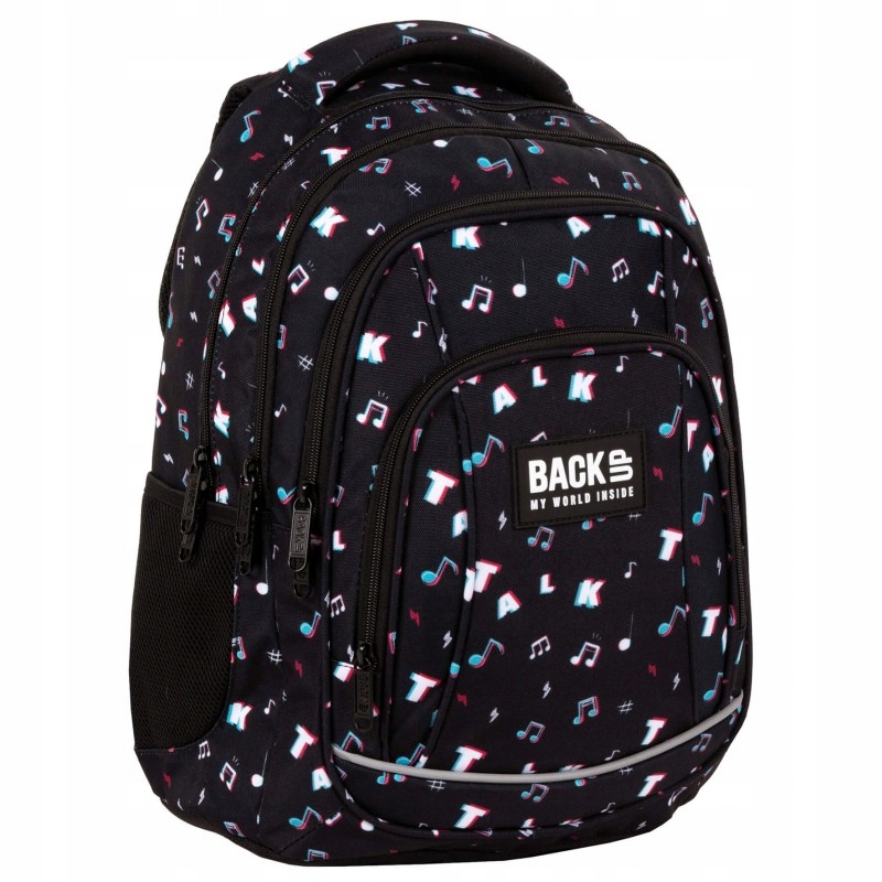 Backpack Black School Musical Notes Talk Backup 2021
