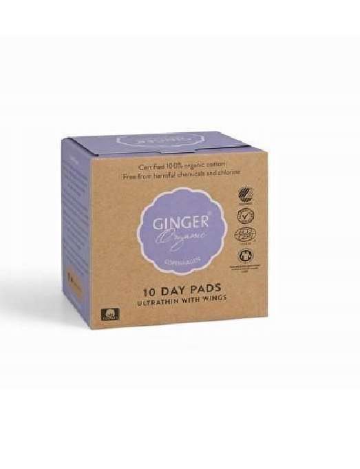 

Ginger Organic podpaski na dzień 10szt