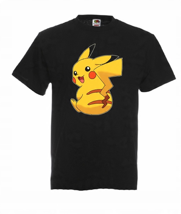 

M Koszulka Męska Pokemony Pikachu Pika Wzory