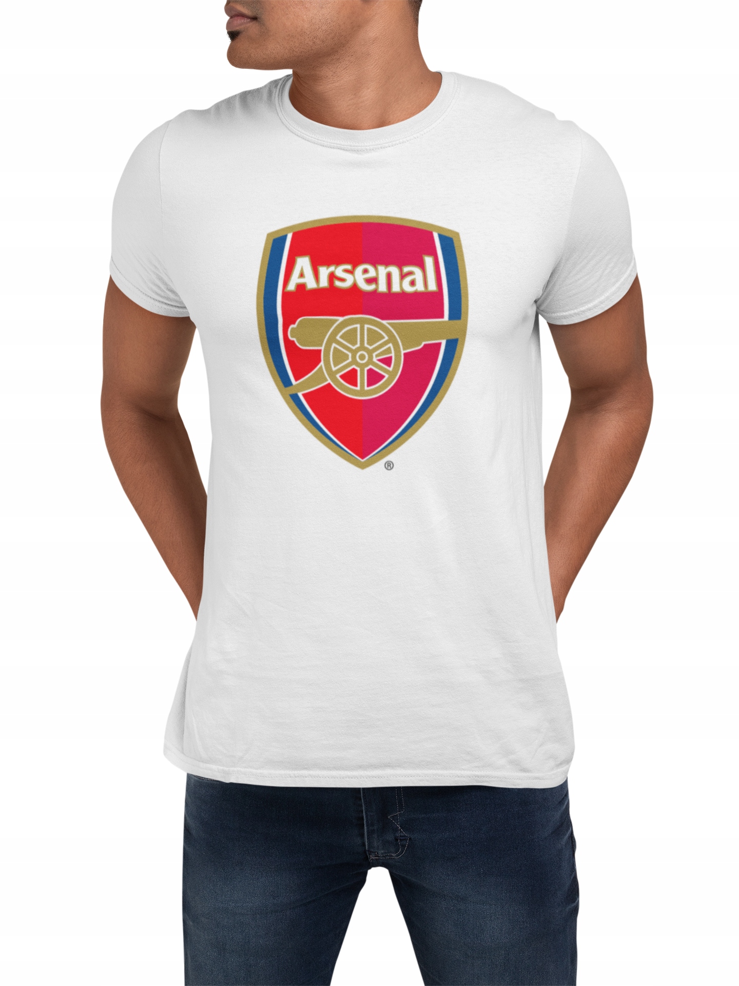

Koszulka T-shirt męski- arsenal londyn-piłka- S
