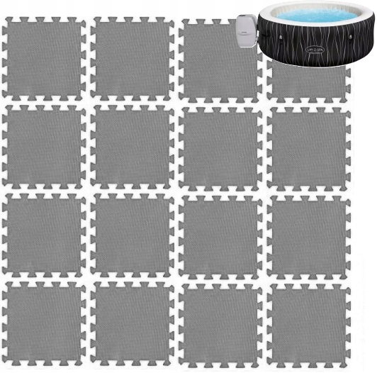 Podlaha Puzzle Pod Bestway Lay-z-spa Hollywood 196 CM