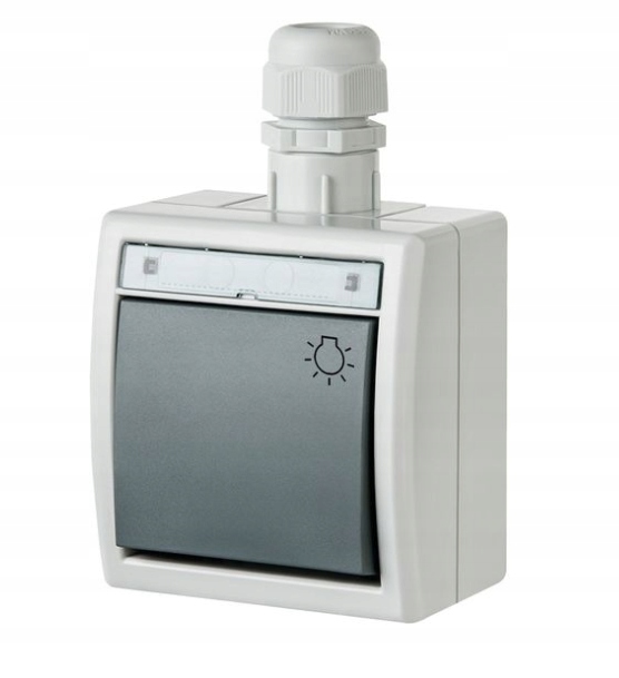 

Aquant Łącznik Hermetyczny Światło Natynkowy IP65