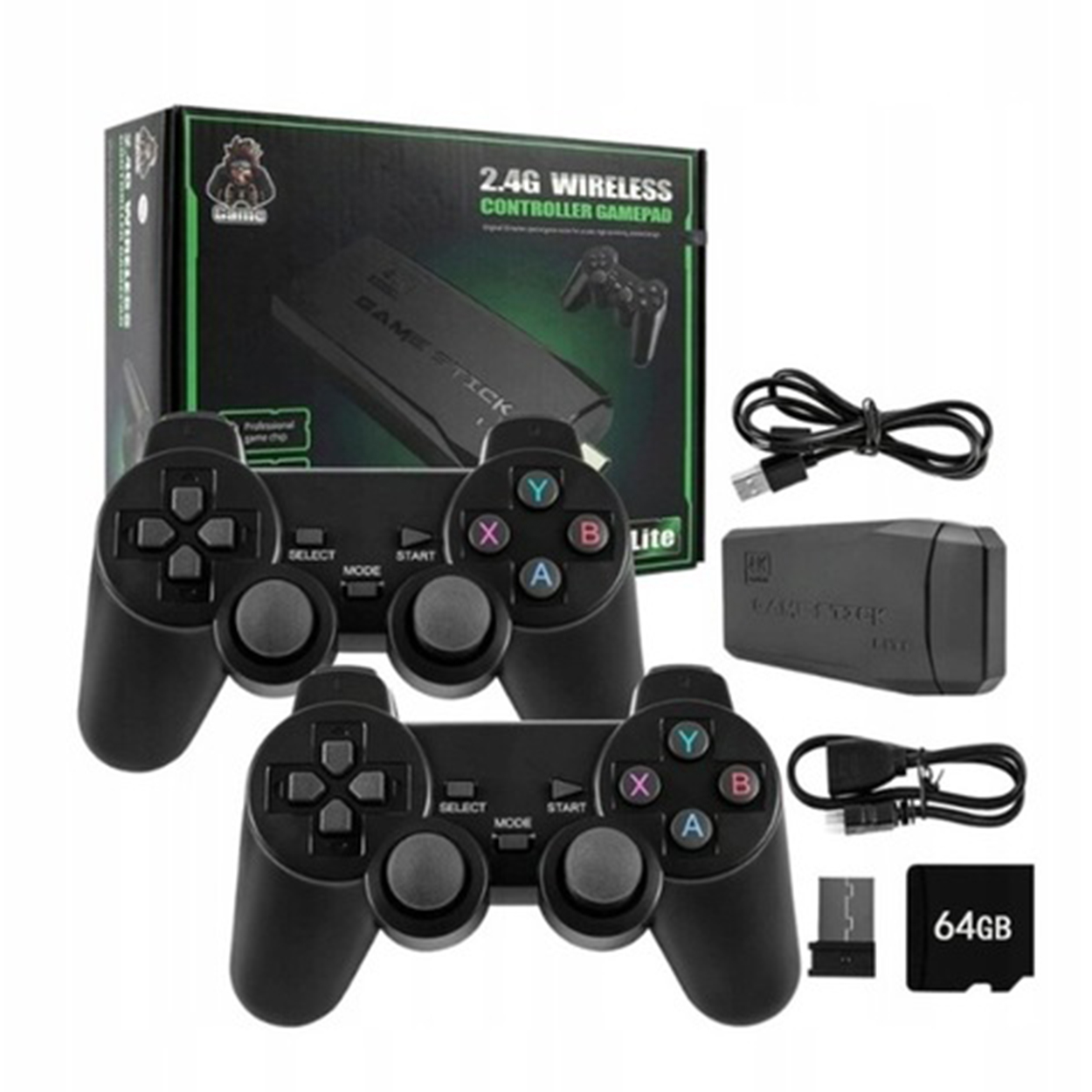 Konsola Hdmi Gra Telewizyjna Mini Tv Retro Bezprzewodowa 2xPAD 20tys Gier