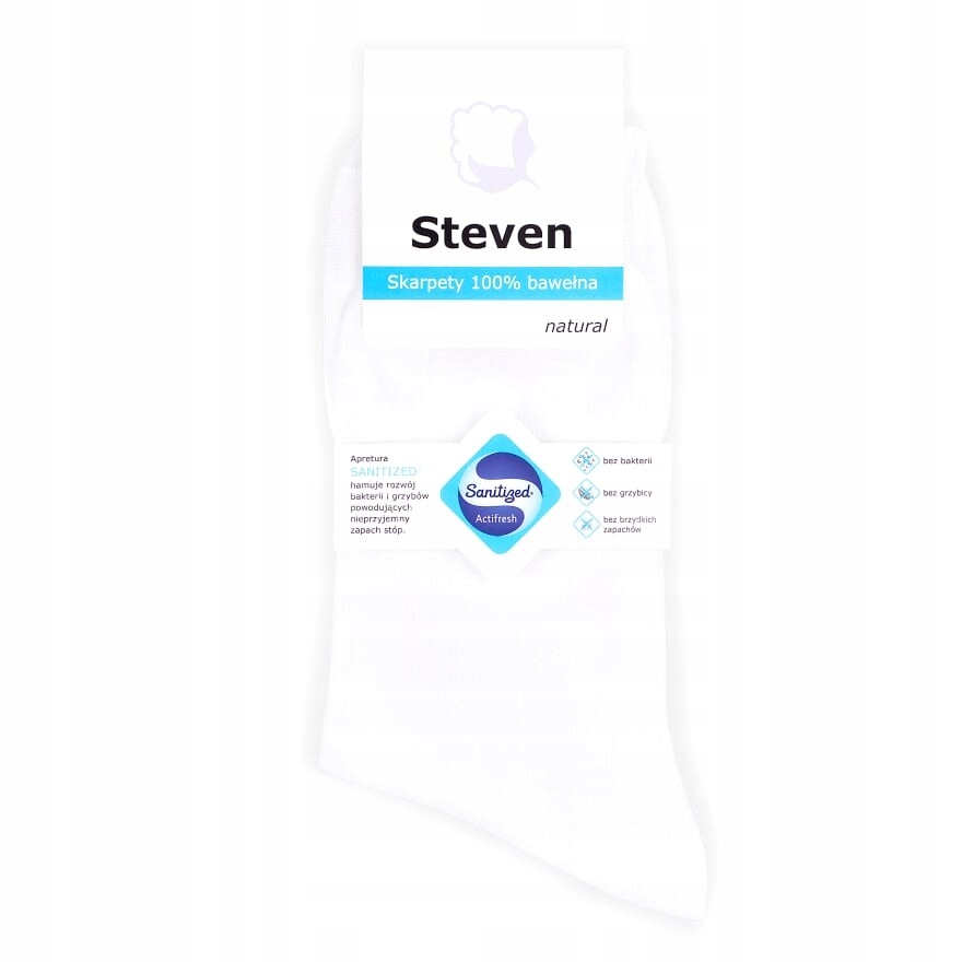 

Skarpetki 100% Bawełniane Sanitized 35-37 P08