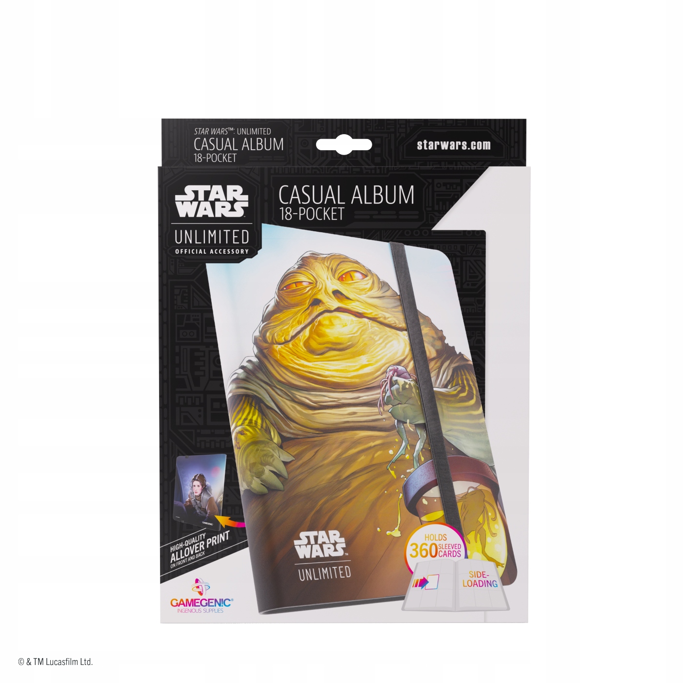 Album Gamegenic Star Wars Unlimited Card Game 18-Pocket Leia