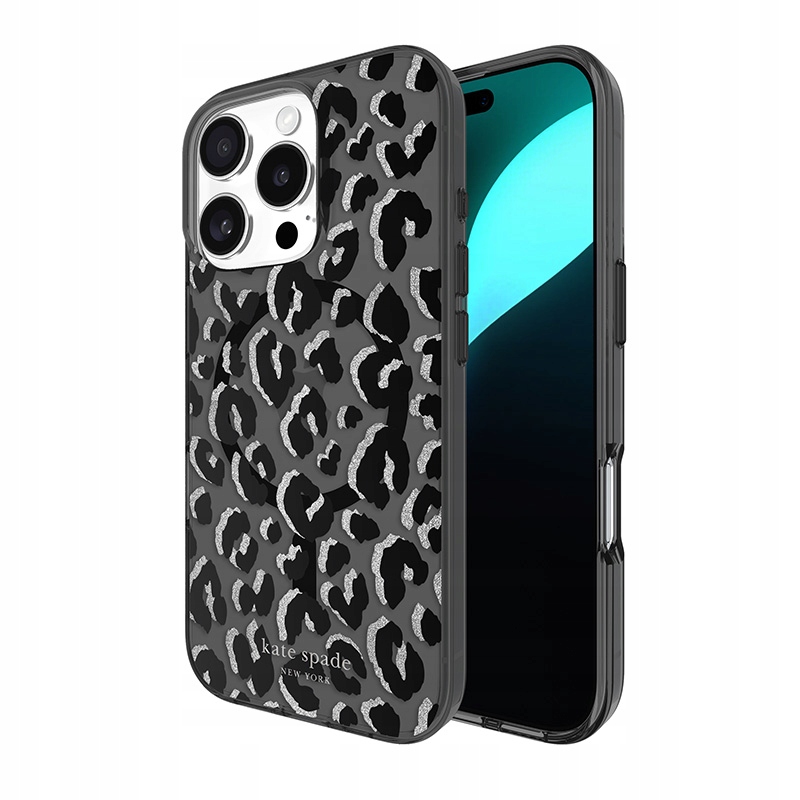 Kate Spade New York Protective MagSafe Pouzdro iPhone 16 Pro (City Leopard)