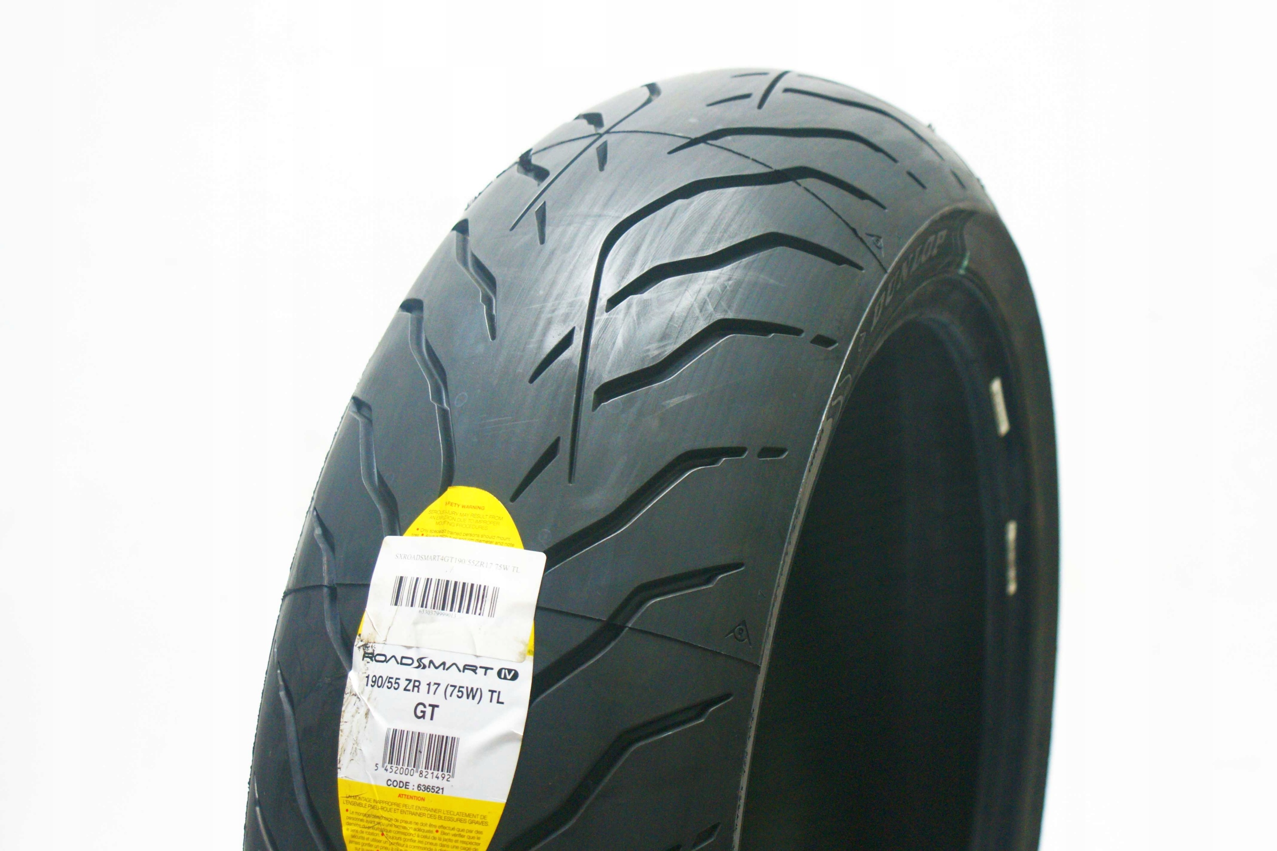 Dunlop Roadsport 2 Rear Tire 190/55zr-17 (45238670 10 Dunlop