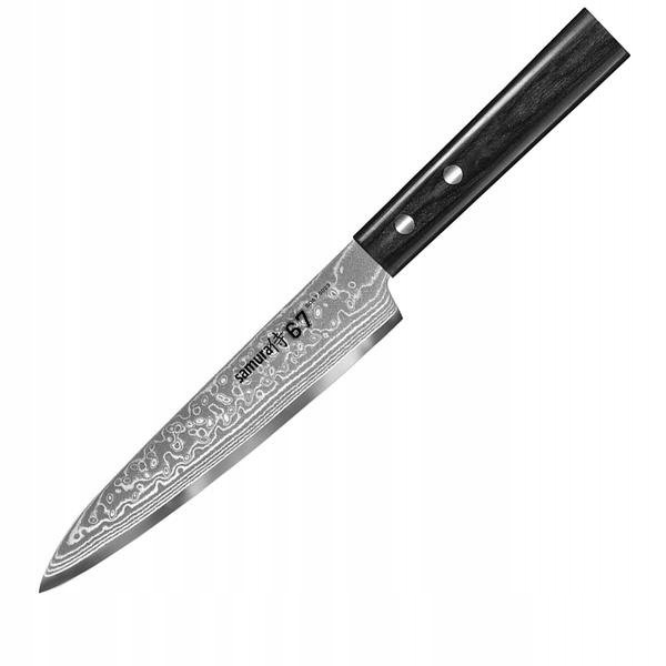 Samura Damascus 67 Nôž Utility 150 mm 61 Hrc 67 vrstiev Damaškovej ocele