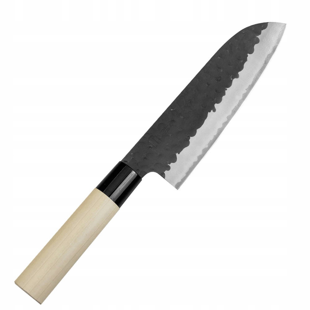 Tojiro Hammered VG-10 Japonský kuchynský nôž Santoku na zeleninu 60 Hrc 17 cm