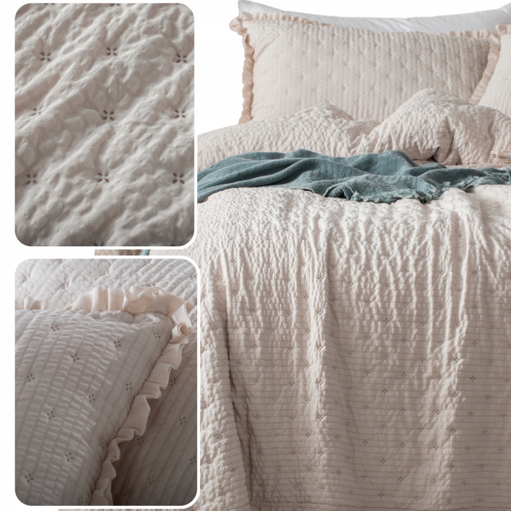 Pikovaný Přehoz Teplá Deka Na Postel Pohovka Pled 200x220 Amour Kašmír