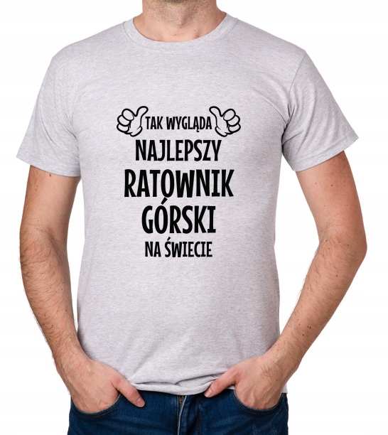 

koszulka Najlepszy Ratownik Górski prezent