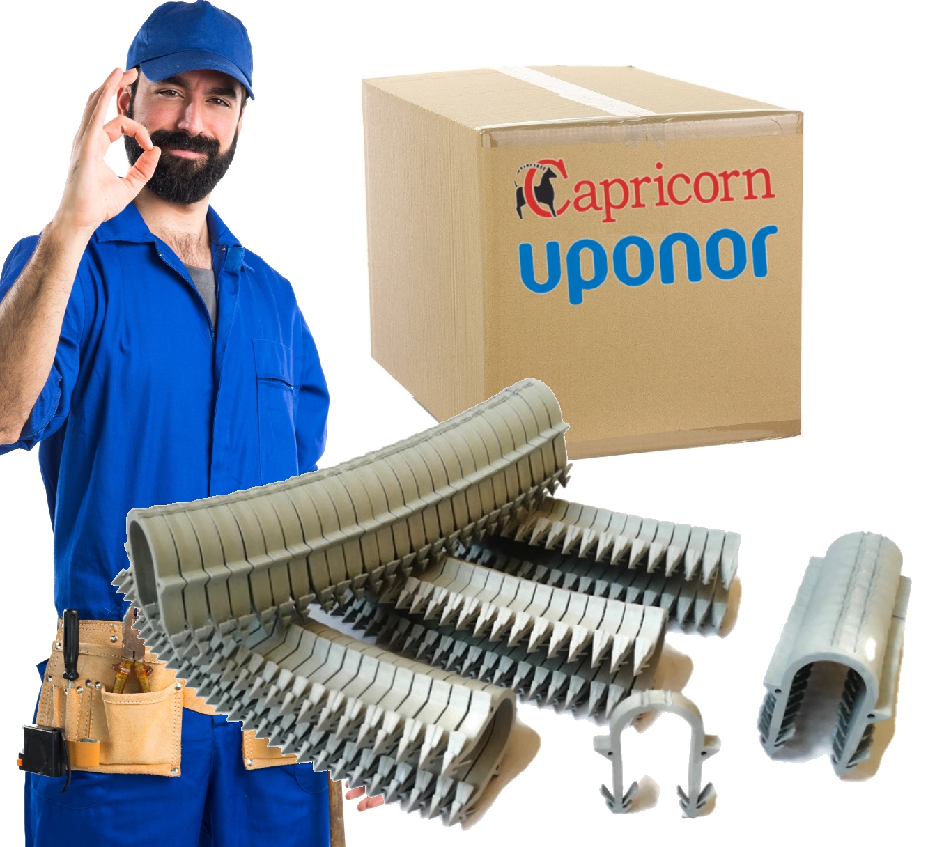 

Klipsy Spinki Do Takera Capricorn 250szt. Tacker