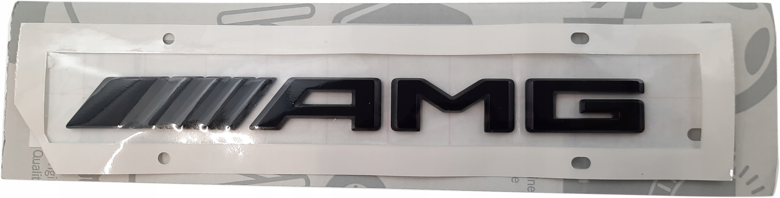 Emblém Nápis Mercedes „amg“ Černý Oe