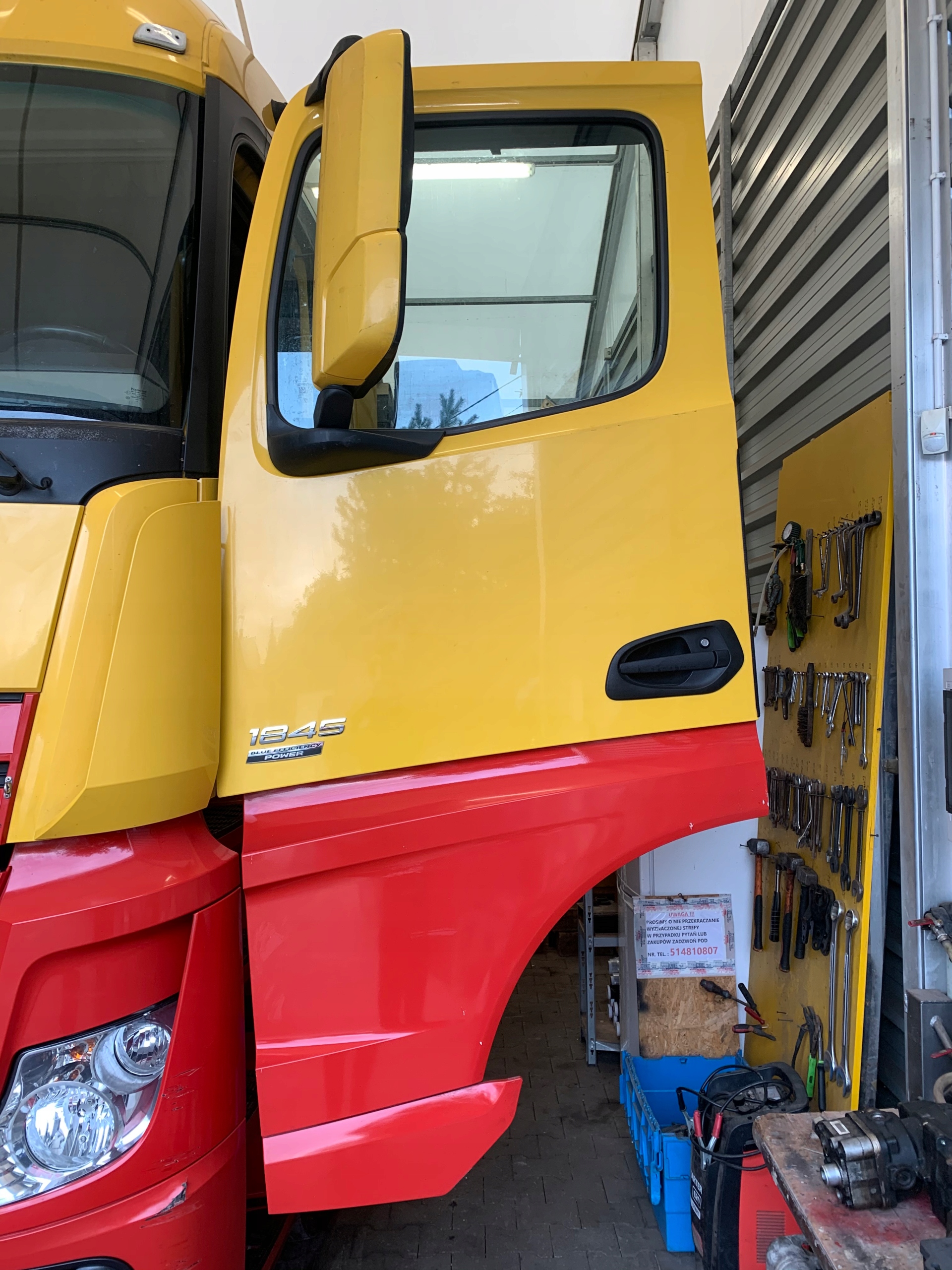 LEWE DRZWI MERCEDES ACTROS MP4 MP 4