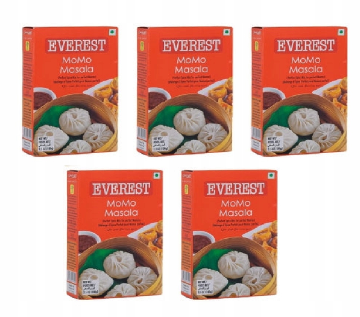 Levně Everest Momo Masala (balení 5 x 100 g)