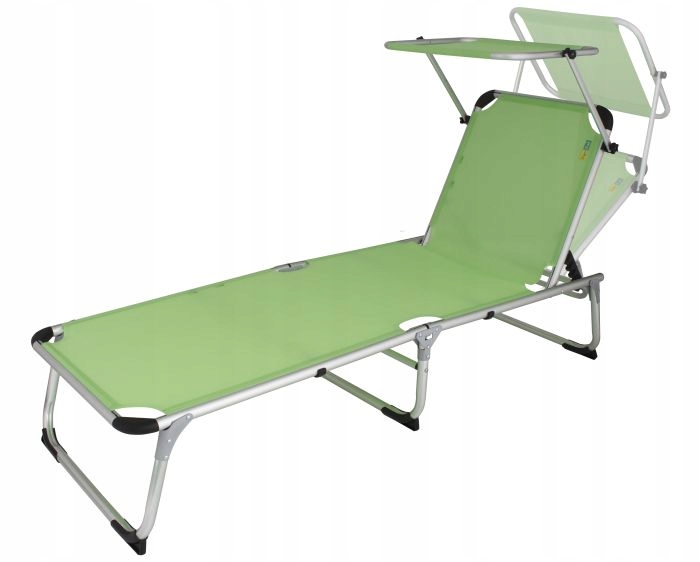 Ležadlo z hliníka zelené EuroTrail