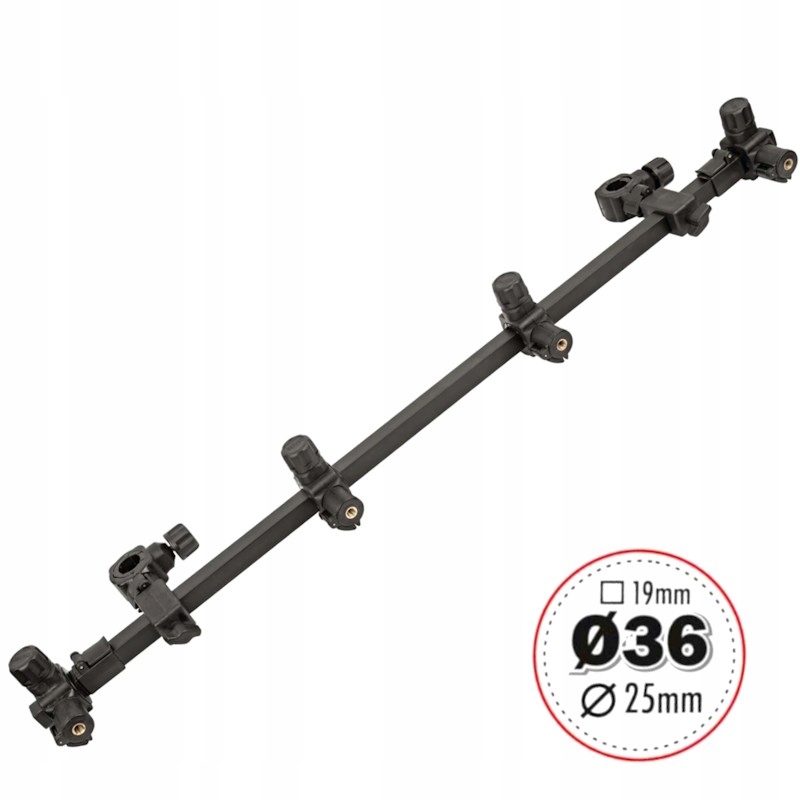 Uchwyt Support Belka Na 4 Siatki Traper Gst 25/30/36mm Szybkozłączki