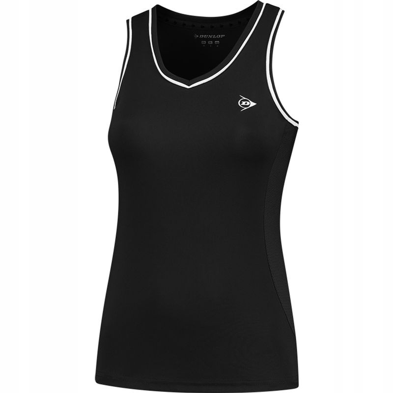 Dámské Tričko Dunlop Club Tank Women Black Xs