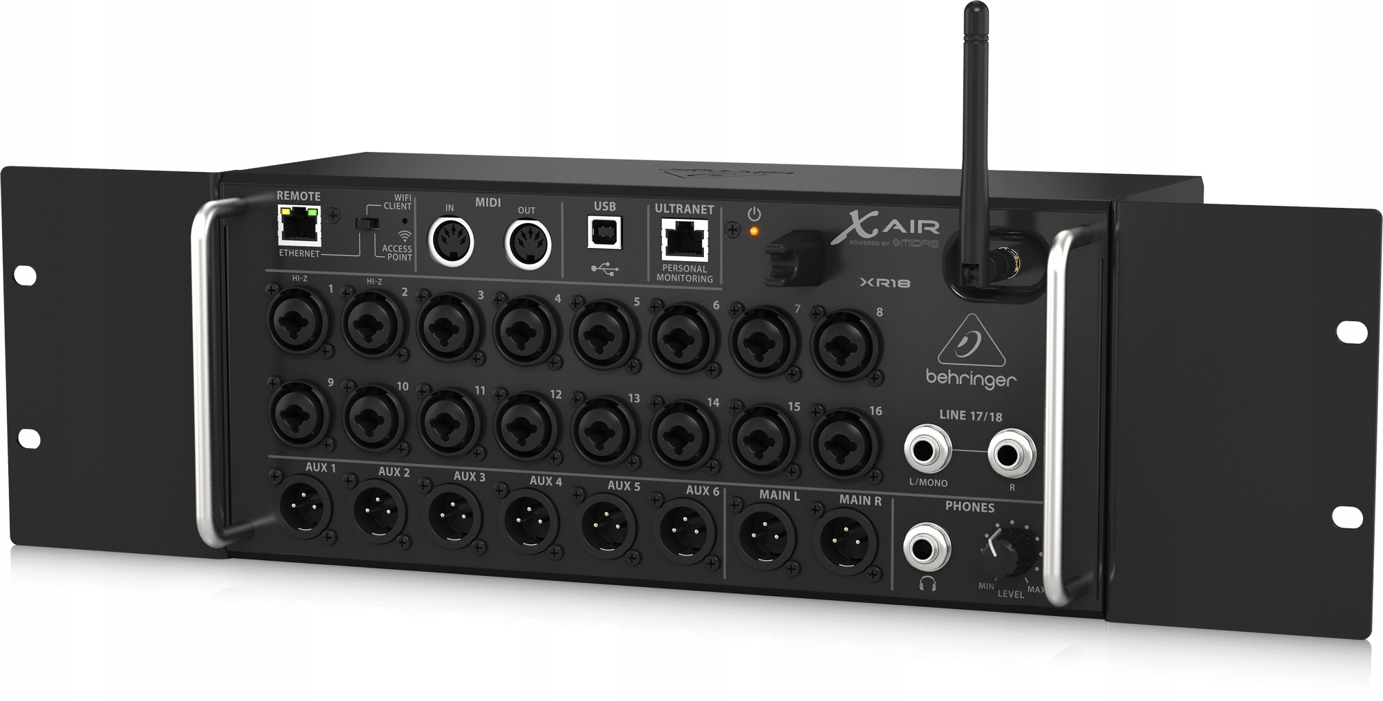 Behringer X Air XR18 18-kanałowy Mikser Cyfrowy Wi-Fi Usb Midas