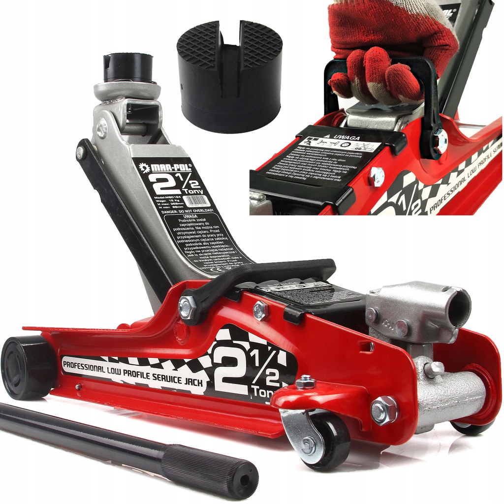PODNOŚNIK LEWAREK ŻABA NISKI 2.5T niskoprofilowy Marka Mar-Pol