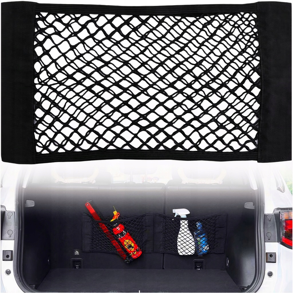 Organizer Siatka Na Rzep Do Bagażnika Auta 50x25