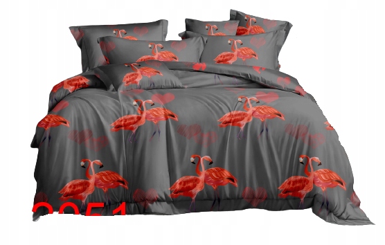 

Komplet Pościeli 200x220 Flamingi Flaming Serce