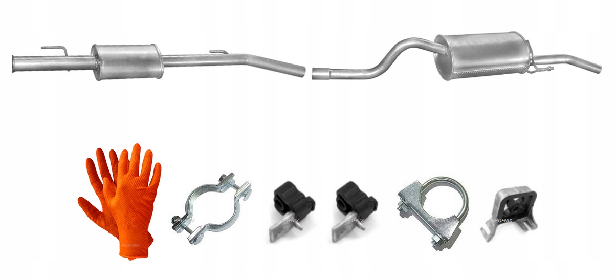 Renault Symbol 1.4 1.6 (od 2001) Tlumič Koncový