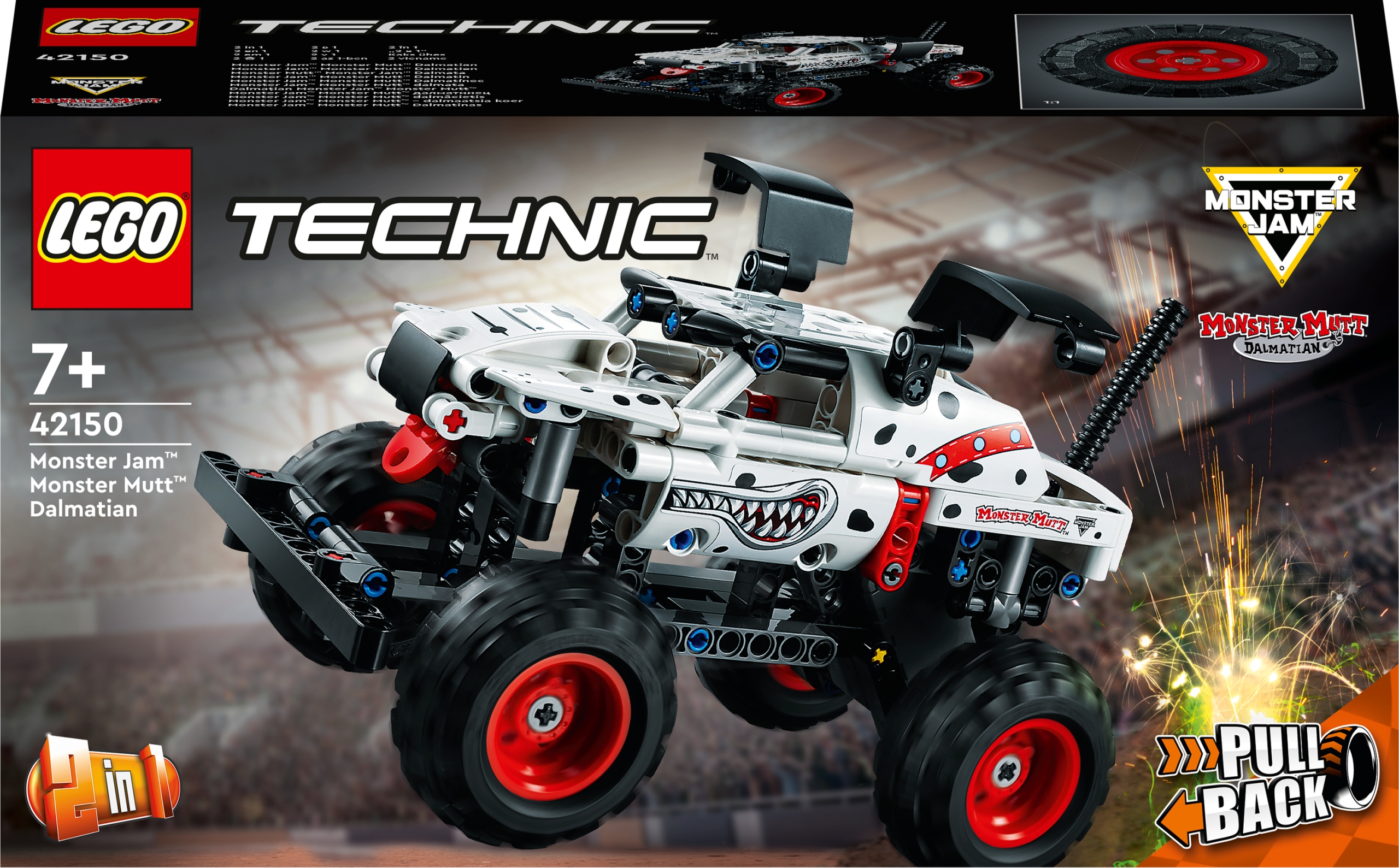 

Lego Technic Jam Monster Mutt Dalmatian 42150