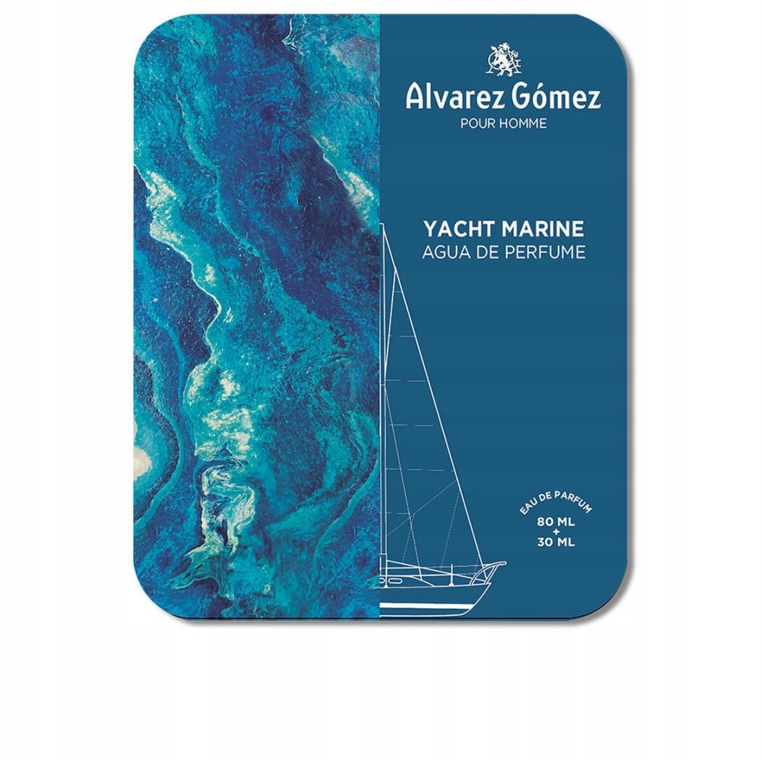 Sada parfémů pro muže Alvarez Gomez Yacht Marine Edp 2 díly